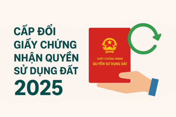 Cấp đổi GCN QSD đất
