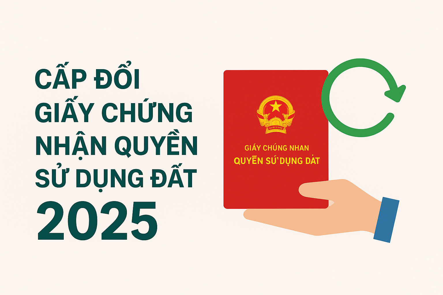 Cấp đổi GCN QSD đất